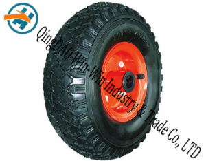 Pneumatic Rubber Wheel for Platform Trucks Wheel (10