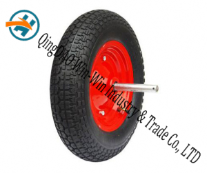 Pneumatic Rubber Wheel Used on Platform Trucks Wheel (14